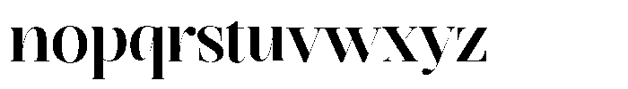 Editorium Serif Semi Bold Font LOWERCASE