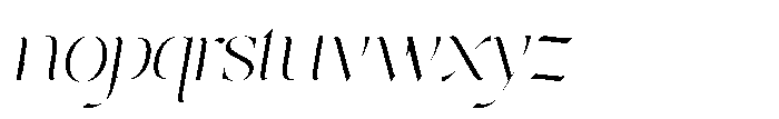 Editorium Serif Thin Italic Font LOWERCASE