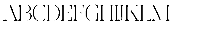 Editorium Serif Thin Font UPPERCASE