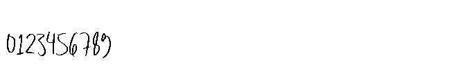 Edomisse Signature Font OTHER CHARS