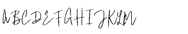 Edomisse Signature Font UPPERCASE