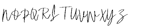 Edomisse Signature Font UPPERCASE