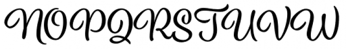 Ed's Market Upright Script Font UPPERCASE