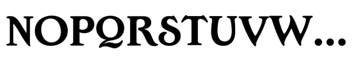 Edwardian Bold Font UPPERCASE