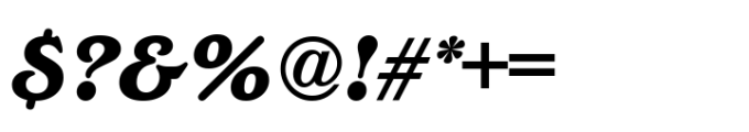 Edwardian Extra Bold Italic Font OTHER CHARS