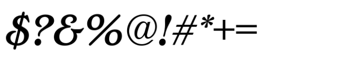 Edwardian Medium Italic Font OTHER CHARS