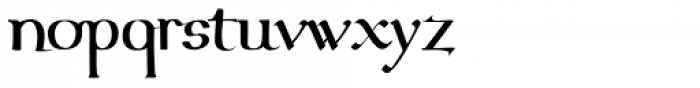 Edward's Uncial 1904 Font LOWERCASE