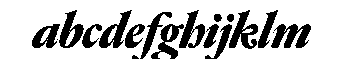 Edict Display Thin BoldItalic FONT