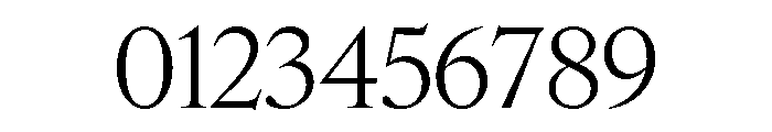Edict Display Thin Light Font OTHER CHARS