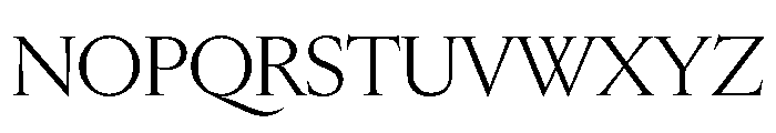 Edict Display Thin Light Font UPPERCASE