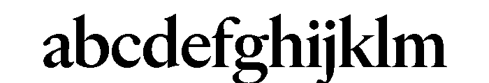 Edict Display Thin Medium FONT