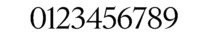 Edict Display Thin Regular Font OTHER CHARS