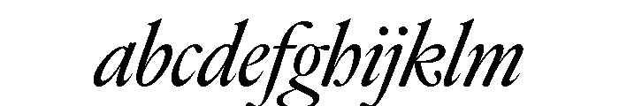 Edict Display Thin RegularItalic FONT