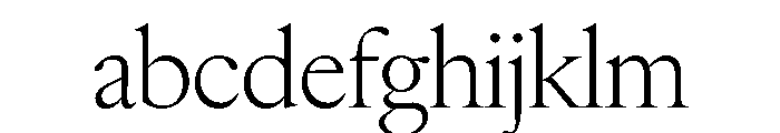 Edict Display Thin Thin FONT