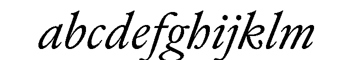 EdictText RegularItalic FONT