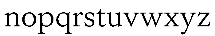 EdictTextBeta05 Light Font LOWERCASE
