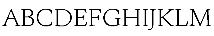 EdictTextBeta05 Thin Font UPPERCASE
