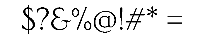 Edificioetc Regular Font OTHER CHARS