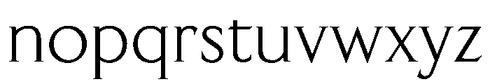 Edificioetc Regular Font LOWERCASE