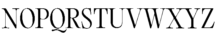 Editorial Old Light Font UPPERCASE