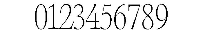Editorial Old Thin Font OTHER CHARS