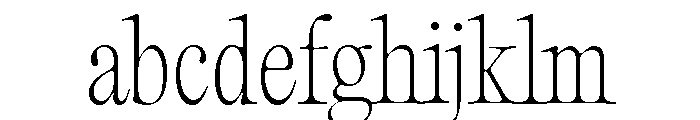 Editorial Old Thin FONT