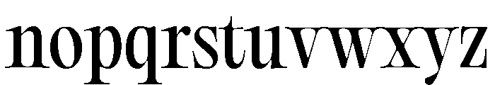 Editorial Old Variable Regular Font LOWERCASE