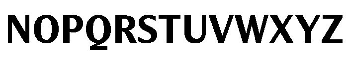 Editorial Sans Bold 2 Font UPPERCASE