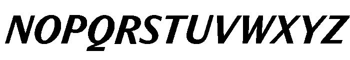 Editorial Sans Bold Font UPPERCASE