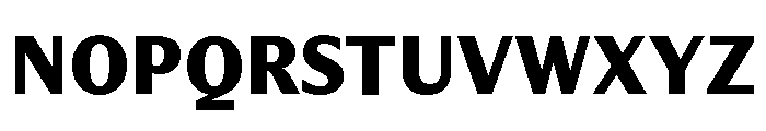 Editorial Sans Heavy 2 Font UPPERCASE
