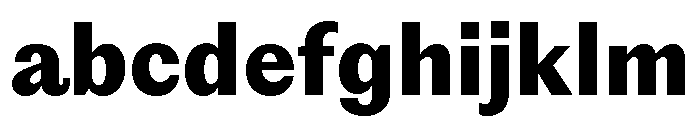 Editorial Sans Heavy 2 FONT