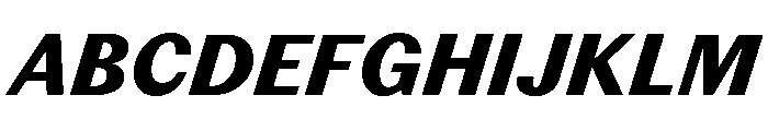 Editorial Sans Heavy Font UPPERCASE