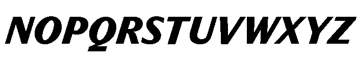 Editorial Sans Heavy Font UPPERCASE
