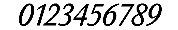 Editorial Sans Italic Font OTHER CHARS