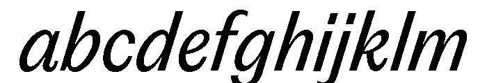 Editorial Sans Italic FONT