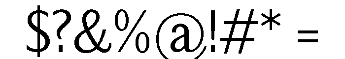 Editorial Sans Light 2 Font OTHER CHARS