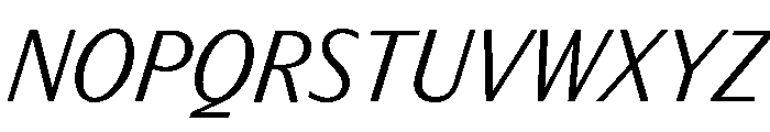 Editorial Sans Light Font UPPERCASE