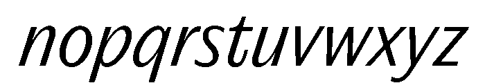 Editorial Sans Light Font LOWERCASE