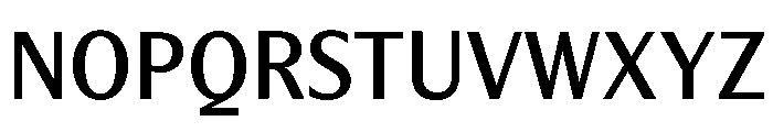 Editorial Sans Medium 2 Font UPPERCASE