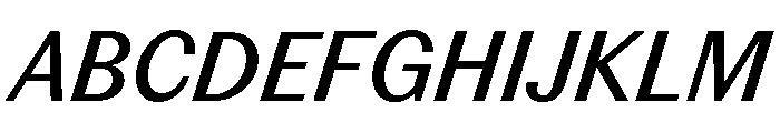 Editorial Sans Medium Font UPPERCASE