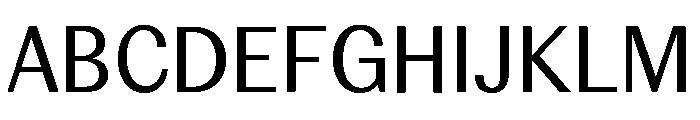 Editorial Sans Regular Font UPPERCASE