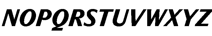Editorial Sans Ultrabold Font UPPERCASE