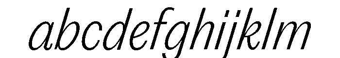 Editorial Sans Ultralight FONT