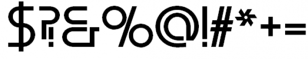 EdgeLine Demi Bold Font OTHER CHARS