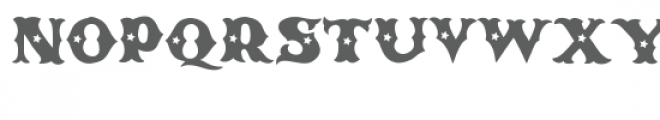 ed lucky cowboy font Font LOWERCASE