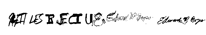 Ed Rogers Expert Font UPPERCASE