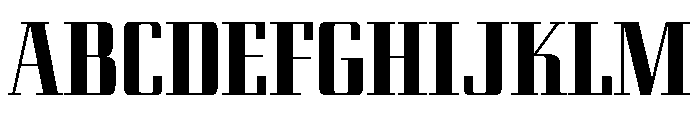Eden Bold Font UPPERCASE
