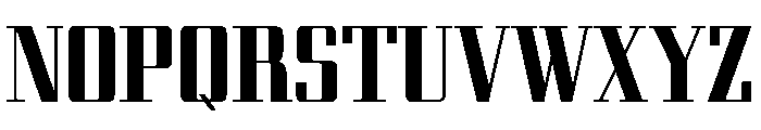 Eden Bold Font UPPERCASE