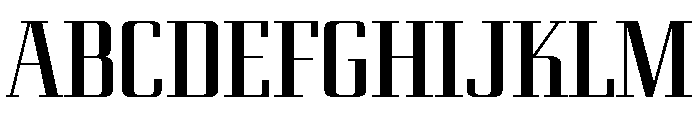 Eden Medium Font UPPERCASE