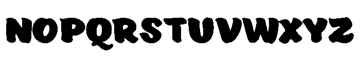 Ed's Market Brush Bold Font UPPERCASE